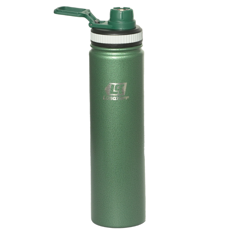 Botella Térmica Acero Inox 750ml Verde Deportiva L