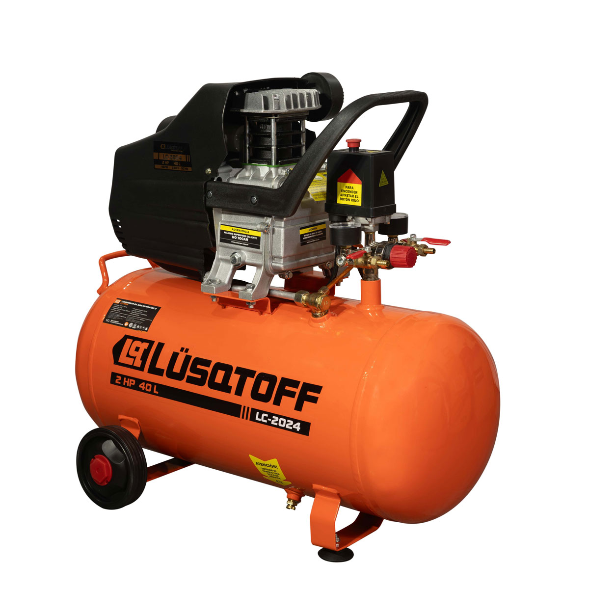 Compresor Aire Lüsqtoff LC-2024 40 Litros 220v Fre - Imagen 3